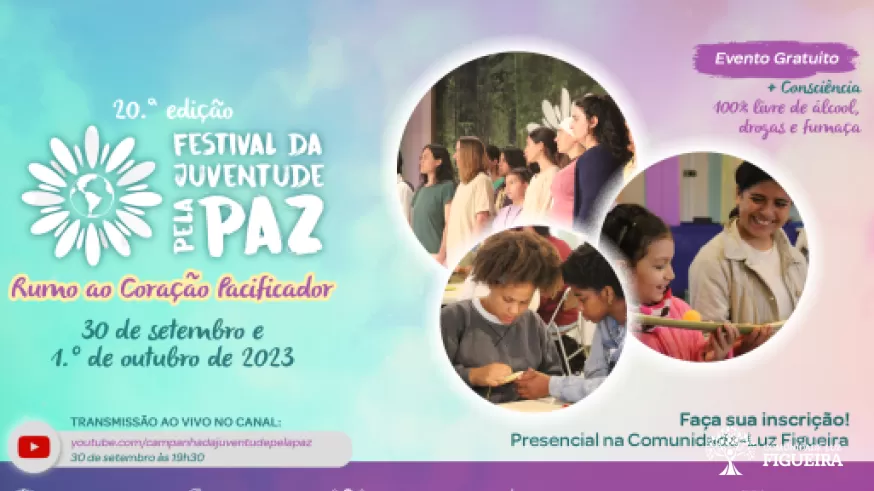 20.ª Edição do Festival da Juventude pela Paz: Rumo ao Coração Pacificador